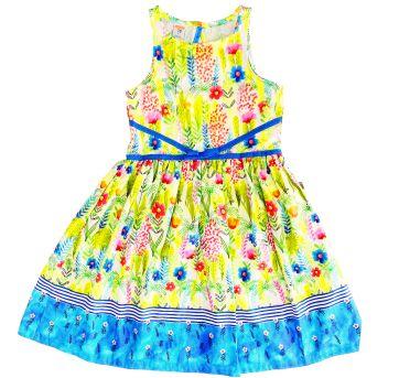 Vestido Estampado Alphabeto - 10 anos - Alphabeto