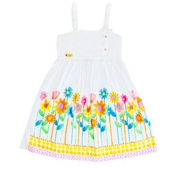 Vestido Estampado Alphabeto - 10 anos - Alphabeto