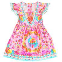 Vestido Estampado Alphabeto - 10 anos - Alphabeto