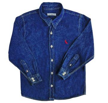 Camisa Jeans Reserva - 6 anos - Reserva mini