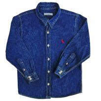 Camisa Jeans Reserva - 6 anos - Reserva mini