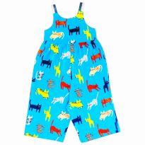 Macacão Estampado Fábula - 8 anos - Fábula