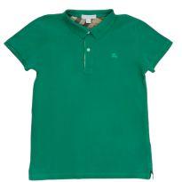 Camiseta Polo Verde Burberry - 10 anos - Burberry