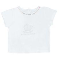 Camiseta Branca Burberry - 3 meses - Burberry