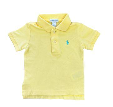Camiseta Polo Amarela Ralph Lauren - 9 meses - Ralph Lauren