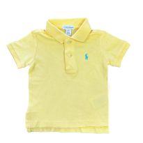 Camiseta Polo Amarela Ralph Lauren - 9 meses - Ralph Lauren