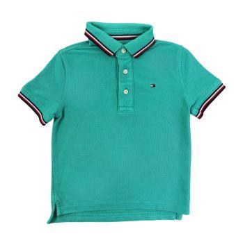 Camiseta Polo Verde Tommy Hilfiger - 2 anos - Tommy Hilfiger