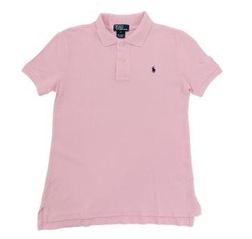 Camiseta Polo Rosa Ralph Lauren - 7 anos - Ralph Lauren