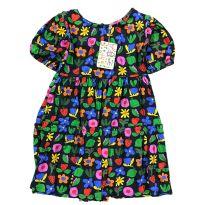 Vestido Manga Curta Preto Fábula - 6 anos - Fábula