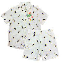 Conjunto Verão Branco Bento - 6 anos - Bento