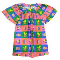 Vestido Estampado Fábula - 6 anos - Fábula