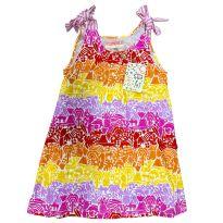 Vestido Estampado Fábula - 6 anos - Fábula