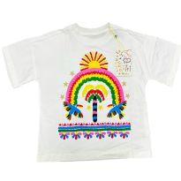 Camisa Branca Estampada Fábula - 6 anos - Fábula