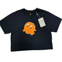 Camiseta Manga Curta Preta Fábula - 12 anos - Fábula