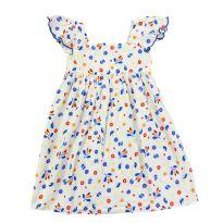 Vestido Manga Curta Branco Fábula - 6 anos - Fábula