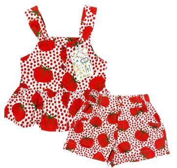 Conjunto Estampado Vermelho Fábula - 6 anos - Fábula