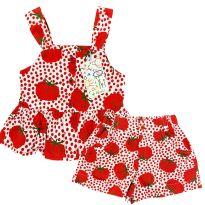 Conjunto Estampado Vermelho Fábula - 6 anos - Fábula