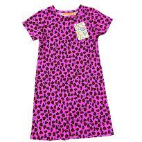 Vestido Rosa Estampado Fábula - 12 anos - Fábula