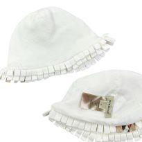 Gorro Branco Burberry - Sem faixa etaria - Burberry