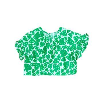 Conjunto Verão Verde Estampado Fábula - 6 anos - Fábula