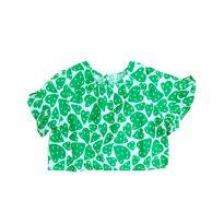 Conjunto Verão Verde Estampado Fábula - 6 anos - Fábula