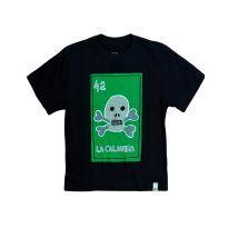 Camisa Preta Estampada Bento - 6 anos - Bento