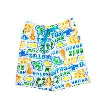 Conjunto Branco Estampado Bento - 6 anos - Bento