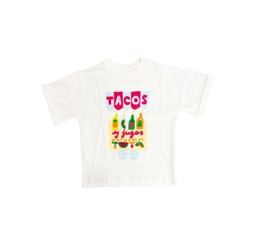 Camisa Branca Estampada Fábula - 6 anos - Fábula