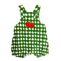 Jardineira Verde e Branca Fábula - 1 ano - Fábula