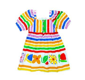 Vestido Colorido Fábula - 6 anos - Fábula