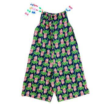 Macacão Verde Estampado Fábula - 6 anos - Fábula