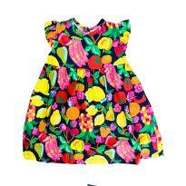 Vestido Estampado Fábula - 1 ano - Fábula
