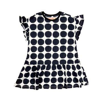 Vestido Manga Curta Bolinha Fábula - 6 anos - Fábula