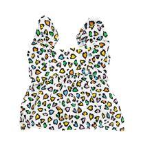 Vestido Estampado Manga Curta Fábula - 1 ano - Fábula