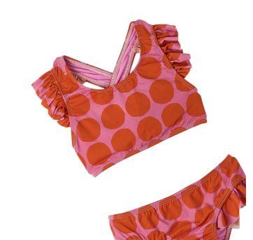 Biquini Rosa Estampado Fábula - 6 anos - Fábula