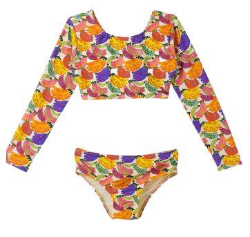 Biquini Amarelo Estampado Fábula - 6 anos - Fábula