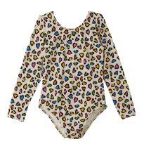 Maiô Manga Longa Branco Estampado Fábula - 6 anos - Fábula