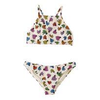 Biquini Branco Estampado Fábula - 12 anos - Fábula