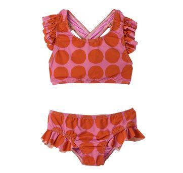 Biquini Rosa Estampado Fábula - 6 anos - Fábula