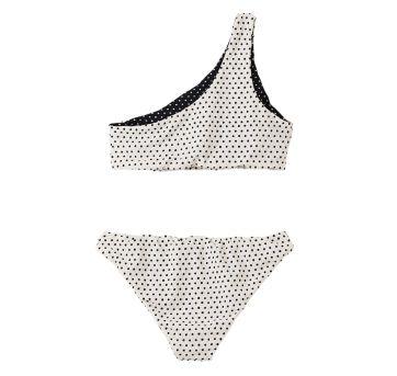 Biquini de Um Ombro Só Estampado Fábula - 12 anos - Fábula