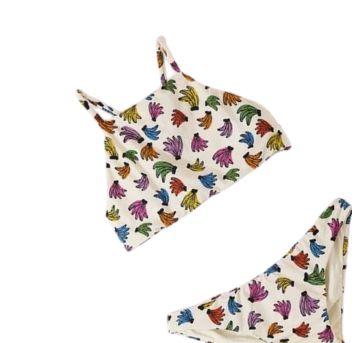 Biquini Branco Estampado Fábula - 12 anos - Fábula