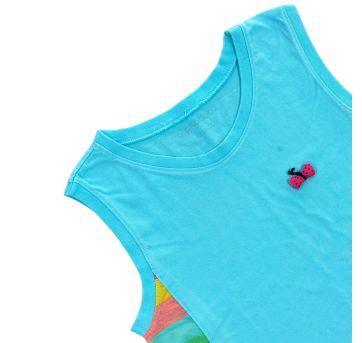 Regata Azul Alphabeto - 10 anos - Alphabeto