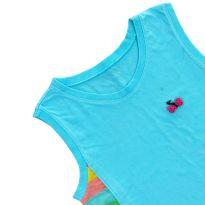 Regata Azul Alphabeto - 10 anos - Alphabeto