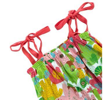 Vestido Estampado Alphabeto - 10 anos - Alphabeto