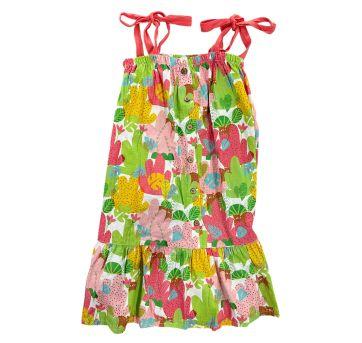 Vestido Estampado Alphabeto - 10 anos - Alphabeto