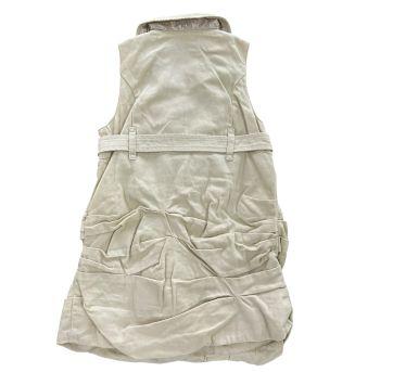 Vestido Bege Burberry - 9 meses - Burberry