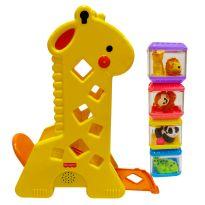 Girafa com Blocos Fisher-Price Brinquedo - Sem faixa etaria - Fisher-Price