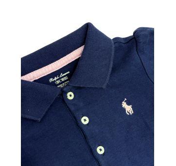 Roupa Vestido Azul Ralph Lauren - 18 meses - Ralph Lauren