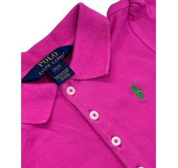 Roupa Camiseta Polo Rosa Ralph Lauren - 2 anos - Ralph Lauren