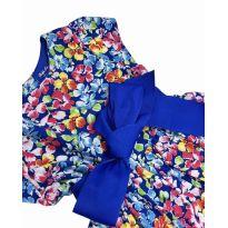 Roupa Vestido com Calcinha Estampado Ralph Lauren - 18 meses - Ralph Lauren